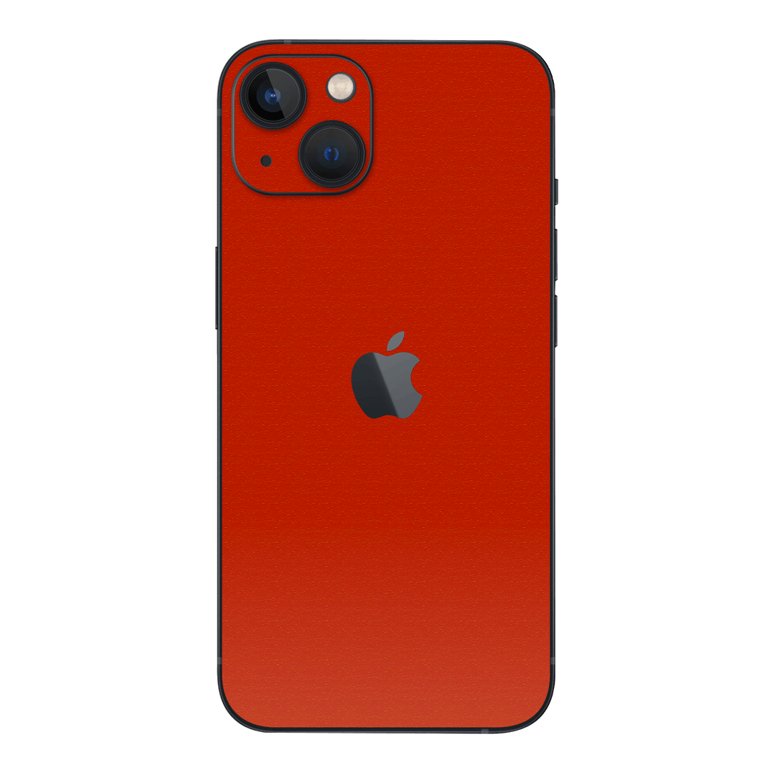 iPhone 14 LUXURIA Red Cherry Juice Matt Textured Skin - Premium Protective Skin Wrap Sticker Decal Cover by QSKINZ | Qskinz.com