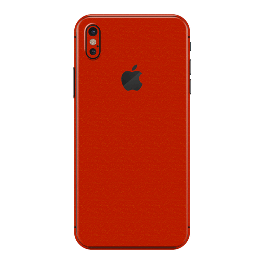 iPhone XS Luxuria Red Cherry Juice Matt 3D Textured Skin Wrap Sticker Decal Cover Protector by EasySkinz | EasySkinz.com