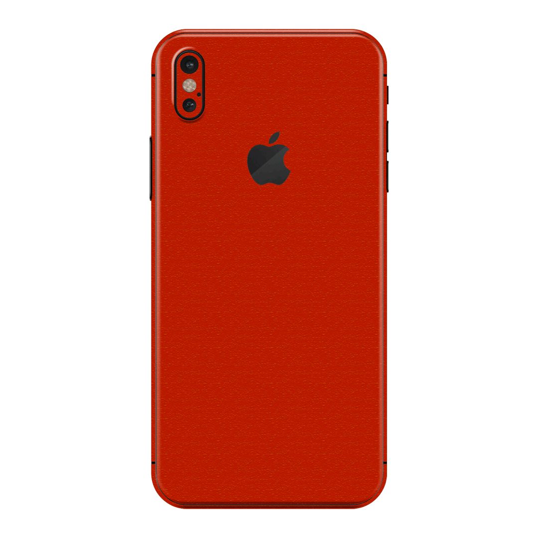 iPhone XS MAX Luxuria Red Cherry Juice Matt 3D Textured Skin Wrap Sticker Decal Cover Protector by EasySkinz | EasySkinz.com