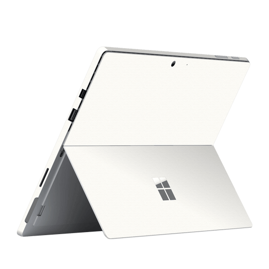 Microsoft Surface Pro 6 Luxuria Daisy White Matt 3D Textured Skin Wrap Sticker Decal Cover Protector by EasySkinz