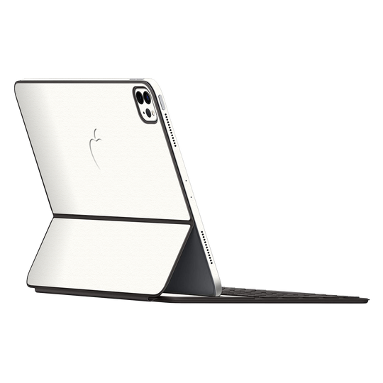 Smart Keyboard Folio for iPad Pro 12.9" Luxuria Daisy White 3D Textured Skin Wrap Sticker Decal Cover Protector by EasySkinz | EasySkinz.com