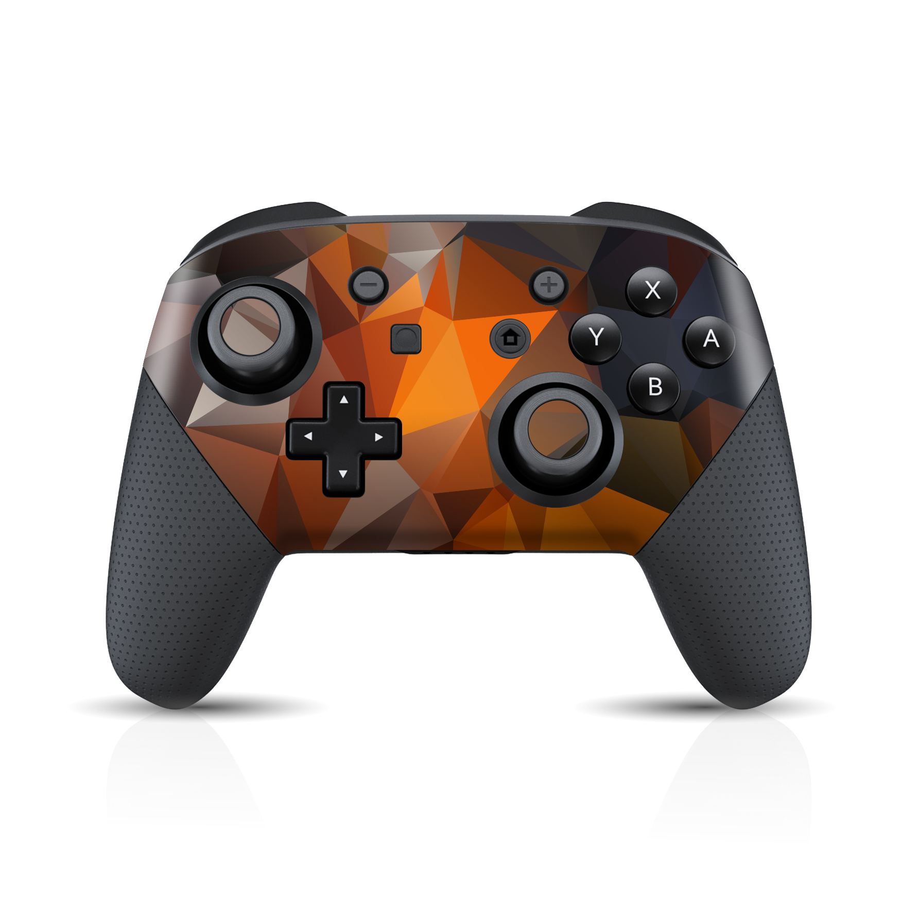 Nintendo Switch Pro CONTROLLER SIGNATURE Faceted TRIANGLES Skin