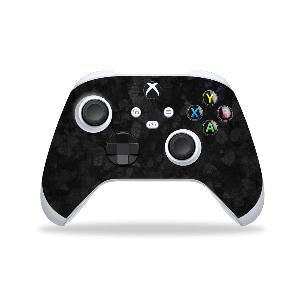 XBOX Series S CONTROLLER Skin - Luxuria 3D Textured FORGED CARBON Fibre Fiber Skin, Wrap, Decal, Protector, Cover by EasySkinz | EasySkinz.com