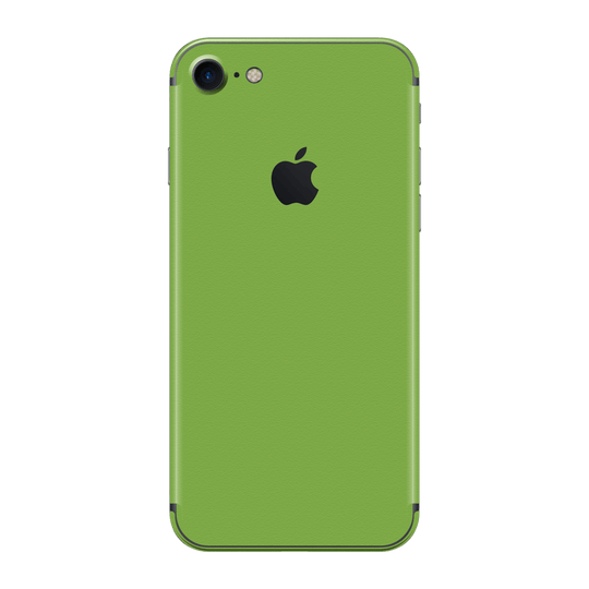 iPhone SE (20/22) Luxuria Lime Green Matt 3D Textured Skin Wrap Sticker Decal Cover Protector by EasySkinz | EasySkinz.com