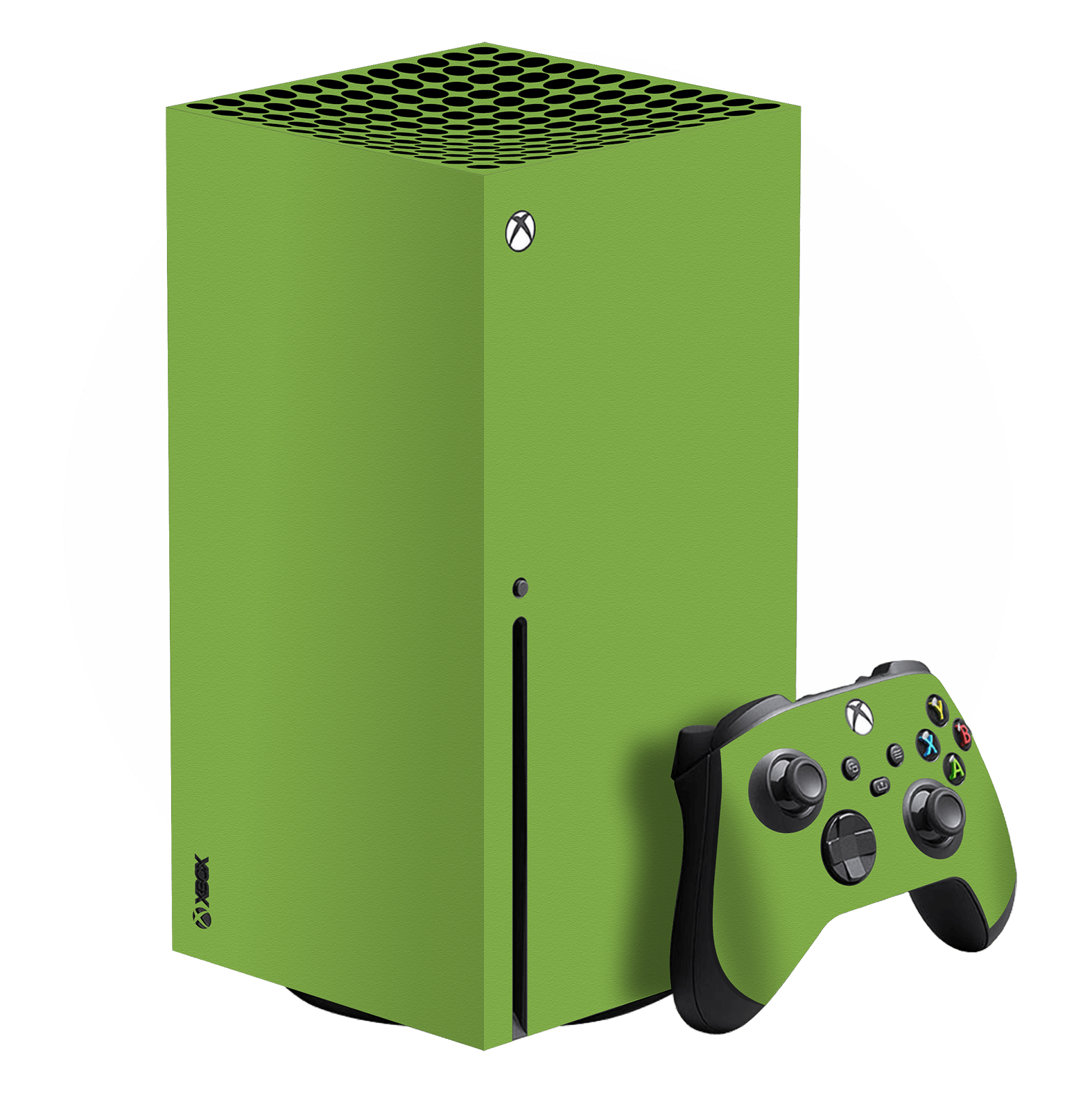 XBOX Series X Lime Green Skin, Wrap