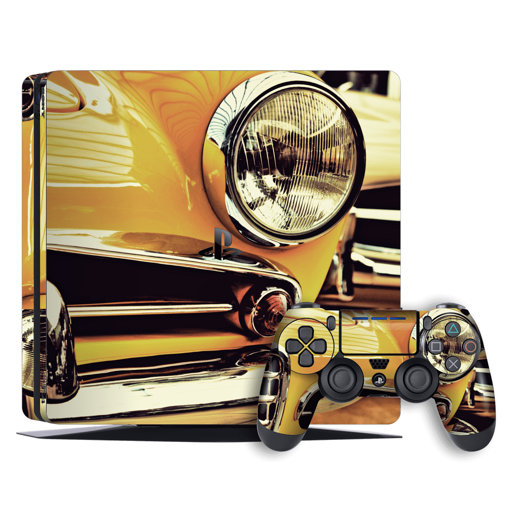 Playstation 4 SLIM SIGNATURE NY TAXI Skin 08