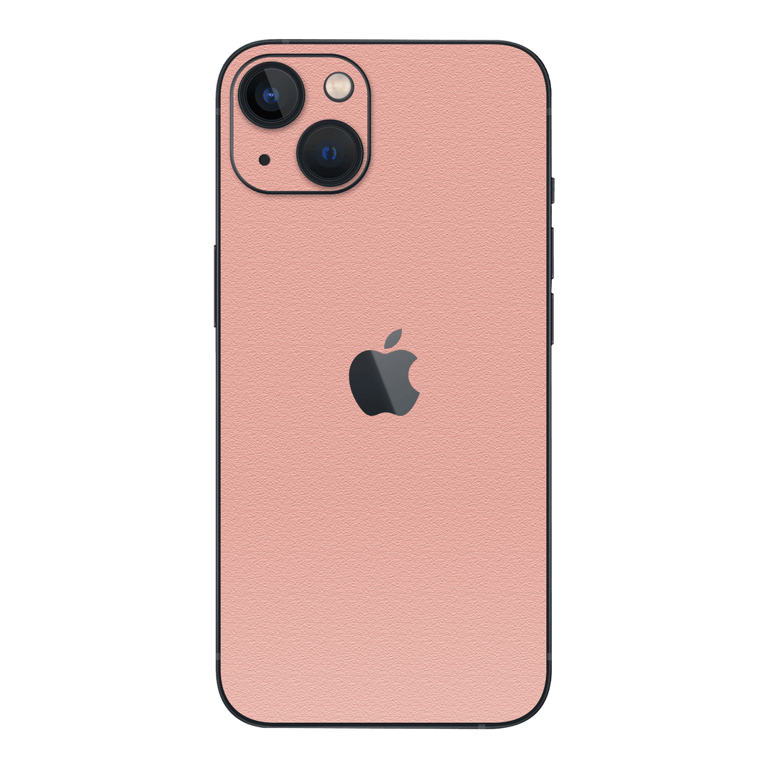 iPhone 13 LUXURIA Soft PINK Textured Skin - Premium Protective Skin Wrap Sticker Decal Cover by QSKINZ | Qskinz.com