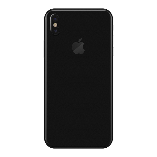 iPhone XS Luxuria Raven Black 3D Textured Skin Wrap Sticker Decal Cover Protector by EasySkinz