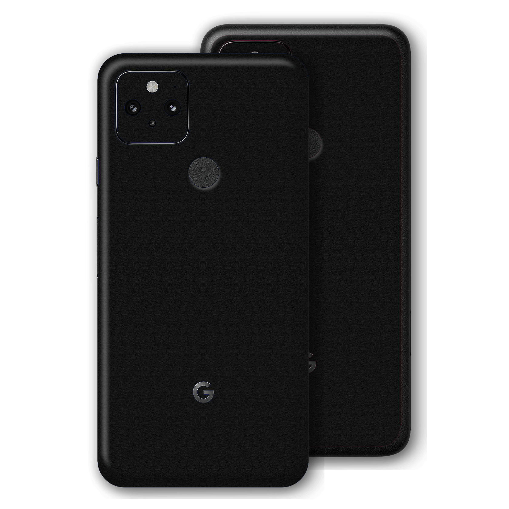 Google Pixel 5 Luxuria Raven Black 3D Textured Skin Wrap Sticker Decal Cover Protector by EasySkinz
