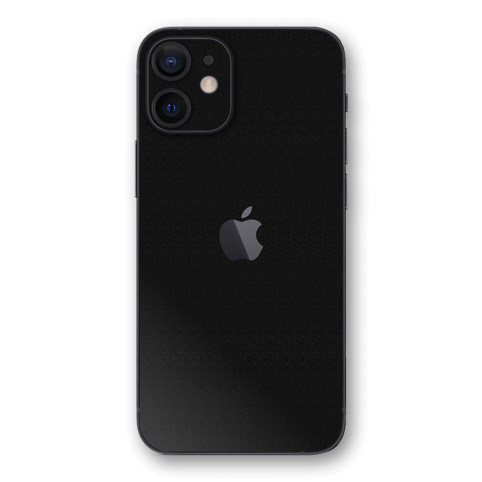 iPhone 12 LUXURIA Raven Black Textured Skin - Premium Protective Skin Wrap Sticker Decal Cover by QSKINZ | Qskinz.com