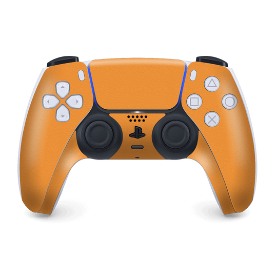 PS5 Playstation 5 DualSense Wireless Controller Skin - Luxuria Sunrise Orange 3D Textured Skin Wrap Decal Cover Protector by EasySkinz | EasySkinz.com