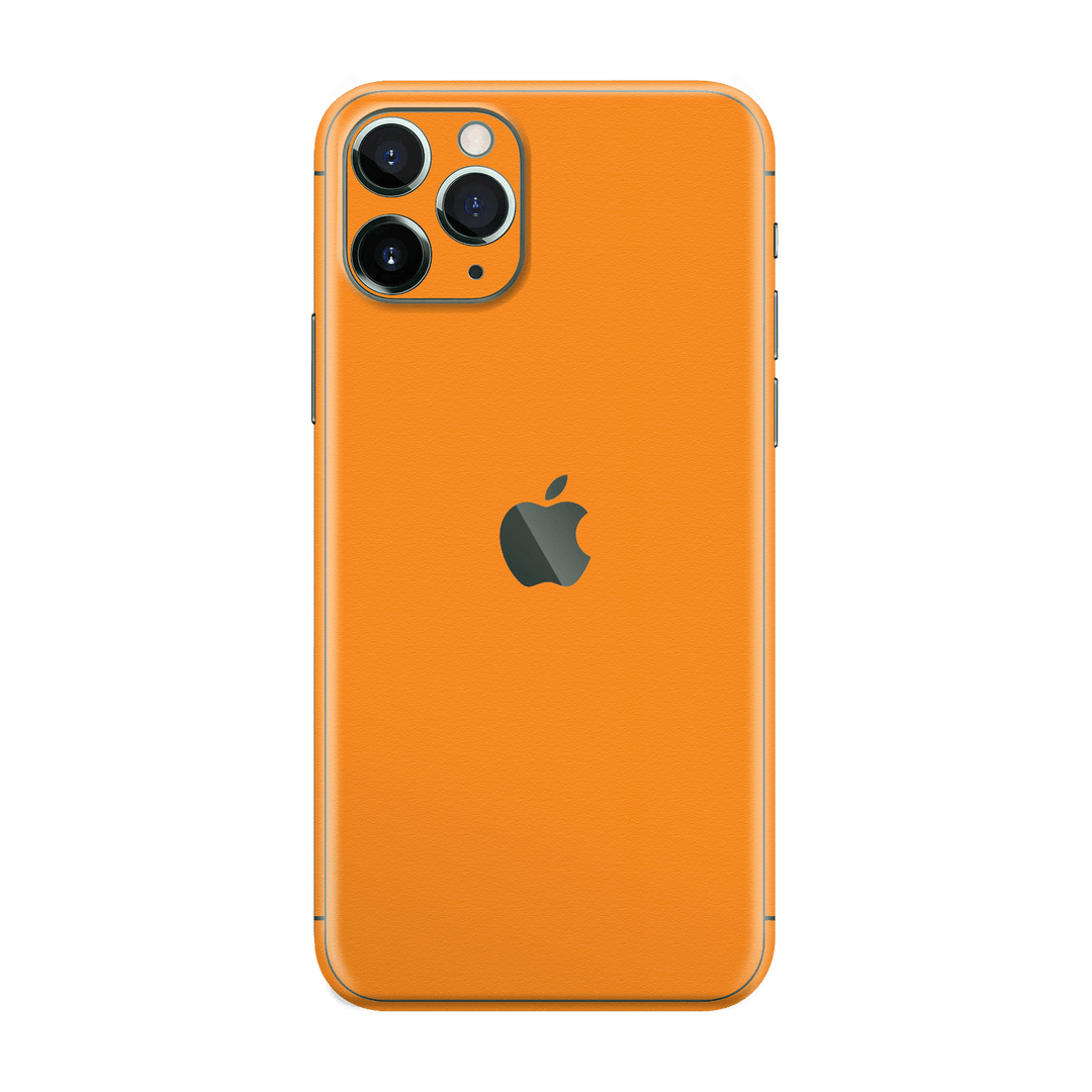 iPhone 11 PRO MAX Luxuria Sunrise Orange Matt 3D Textured Skin Wrap Sticker Decal Cover Protector by EasySkinz | EasySkinz.com