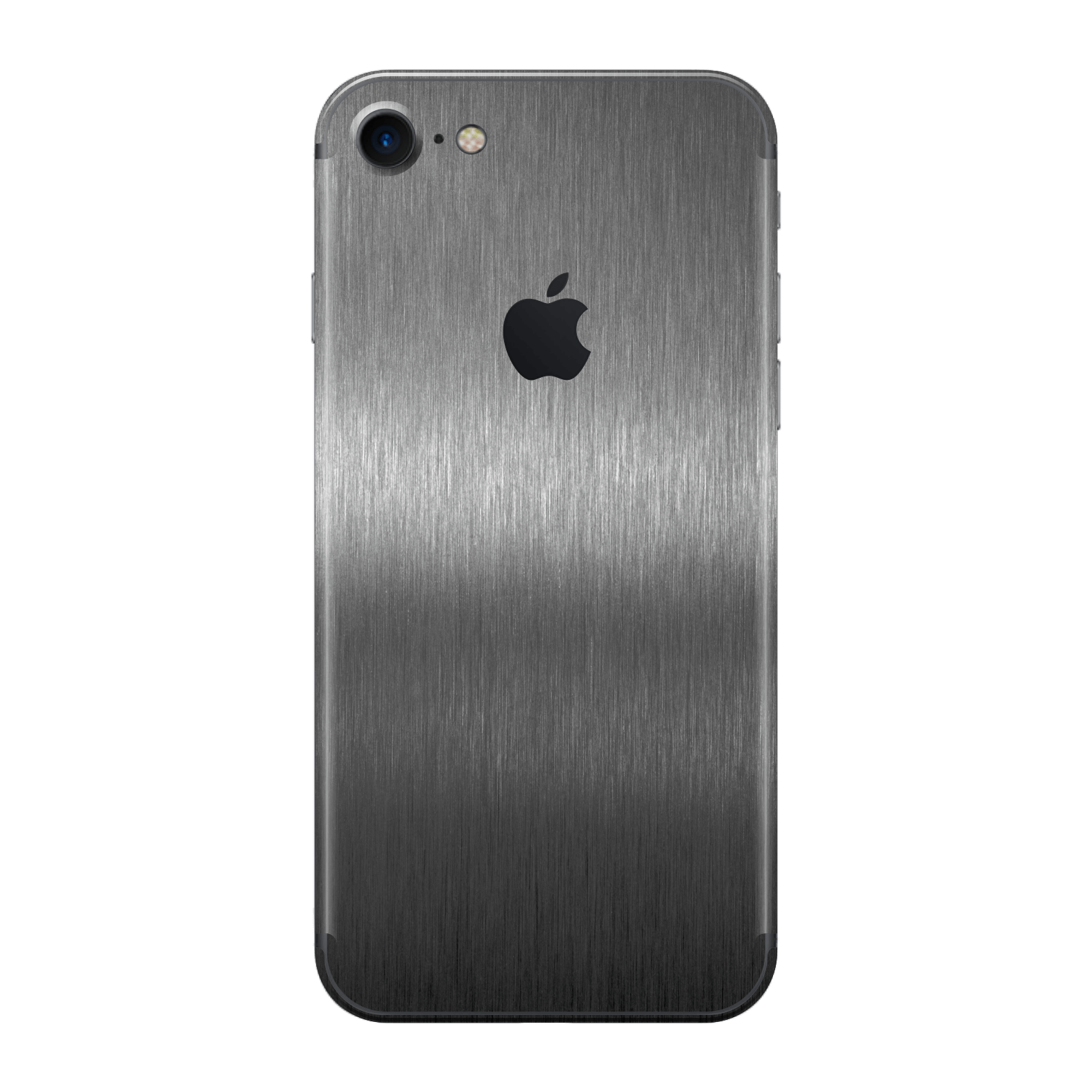 iPhone SE (20/22) Brushed Metal Titanium Metallic Skin Wrap Sticker Decal Cover Protector by EasySkinz | EasySkinz.com