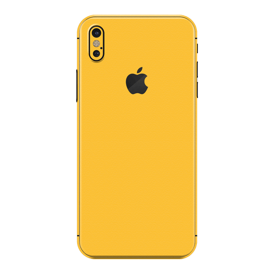iPhone X Luxuria Tuscany Yellow Matt 3D Textured Skin Wrap Sticker Decal Cover Protector by EasySkinz | EasySkinz.com