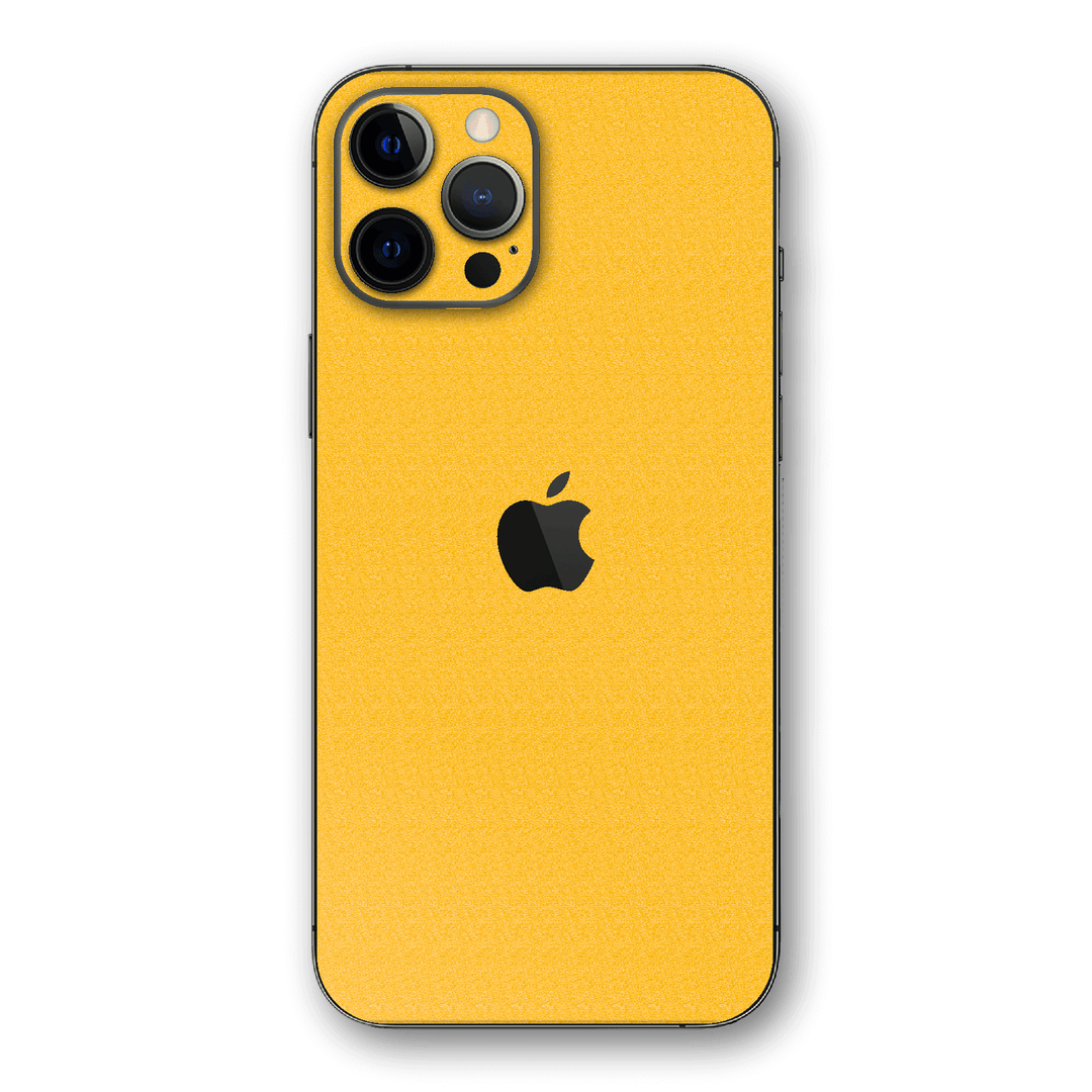 iPhone 12 Pro MAX LUXURIA Tuscany Yellow Skin - Premium Protective Skin Wrap Sticker Decal Cover by QSKINZ | Qskinz.com