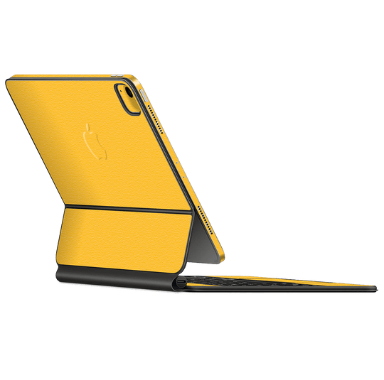 Magic Keyboard for iPad AIR (4th Gen, 2020) Luxuria Tuscany Yellow Matt 3D Textured Skin Wrap Sticker Decal Cover Protector by EasySkinz | EasySkinz.com