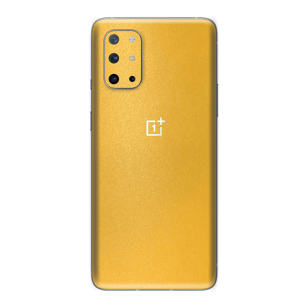 OnePlus 8T Yellow Matt Matte Metallic Skin, Wrap, Decal, Protector, Cover by EasySkinz | EasySkinz.com