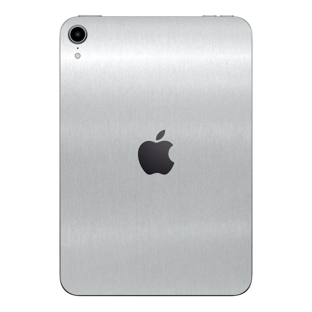 iPad MINI 6 2021 Brushed Metal Aluminium Metallic Skin Wrap Sticker Decal Cover Protector by EasySkinz | EasySkinz.com