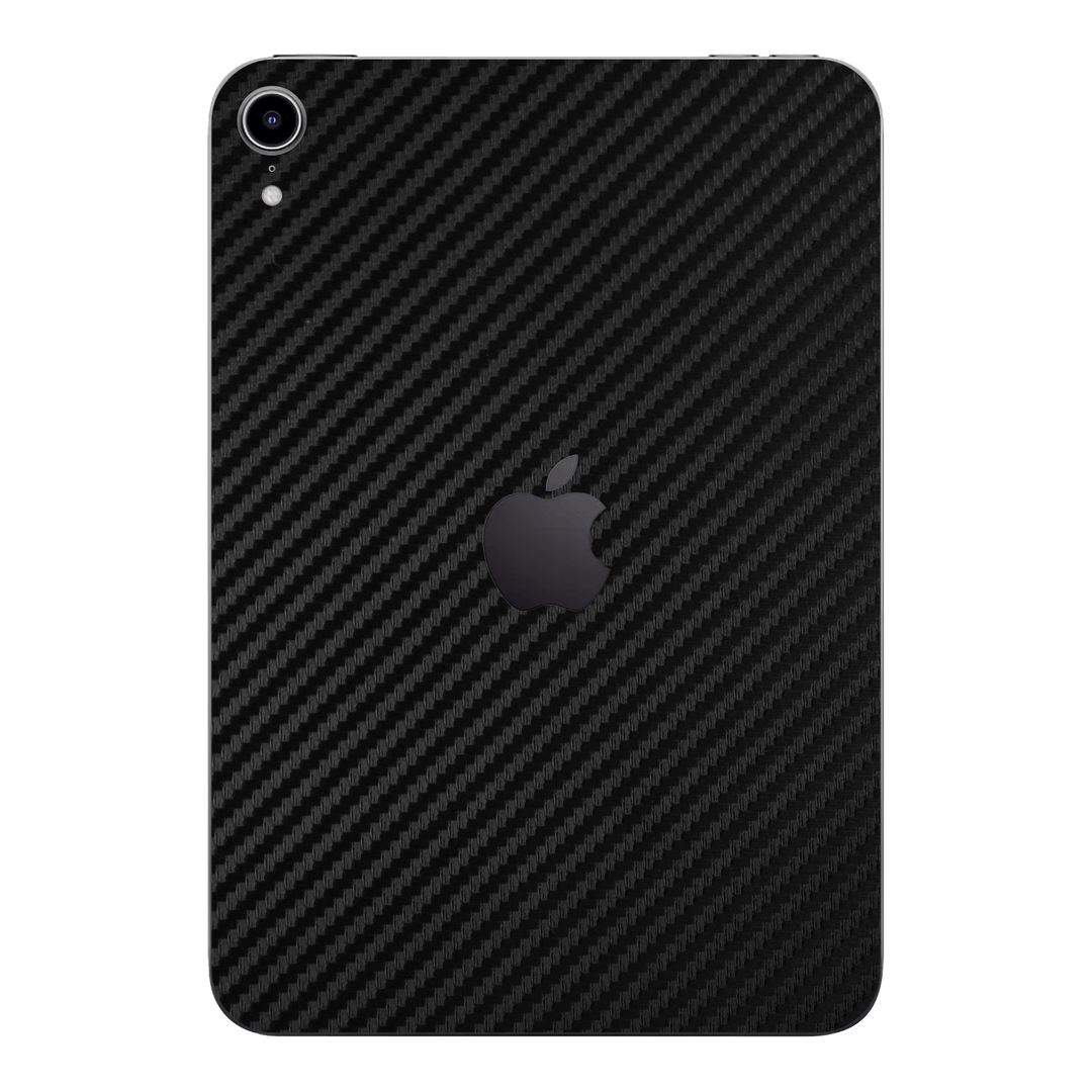 iPad MINI 6 2021 Black 3D Textured Carbon Fibre Fiber Skin Wrap Sticker Decal Cover Protector by EasySkinz | EasySkinz.com