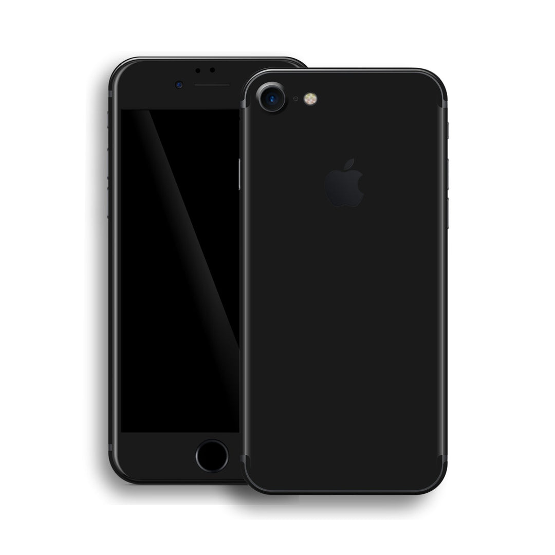 iPhone 8 Glossy Black Skin, Wrap, Decal, Protector, Cover by EasySkinz | EasySkinz.com