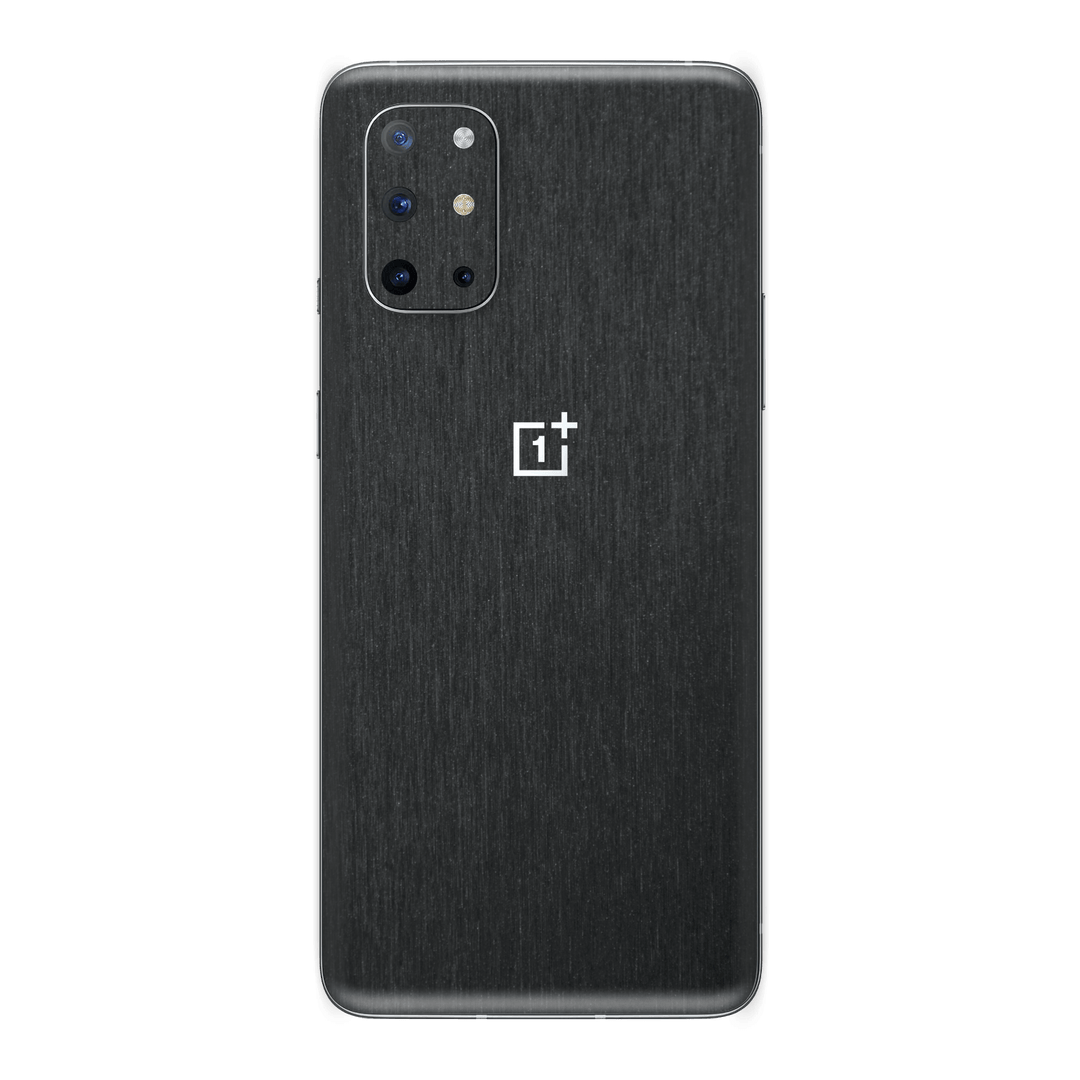 OnePlus 8T Brushed Metal Black Metallic Skin, Wrap, Decal, Protector, Cover by EasySkinz | EasySkinz.com