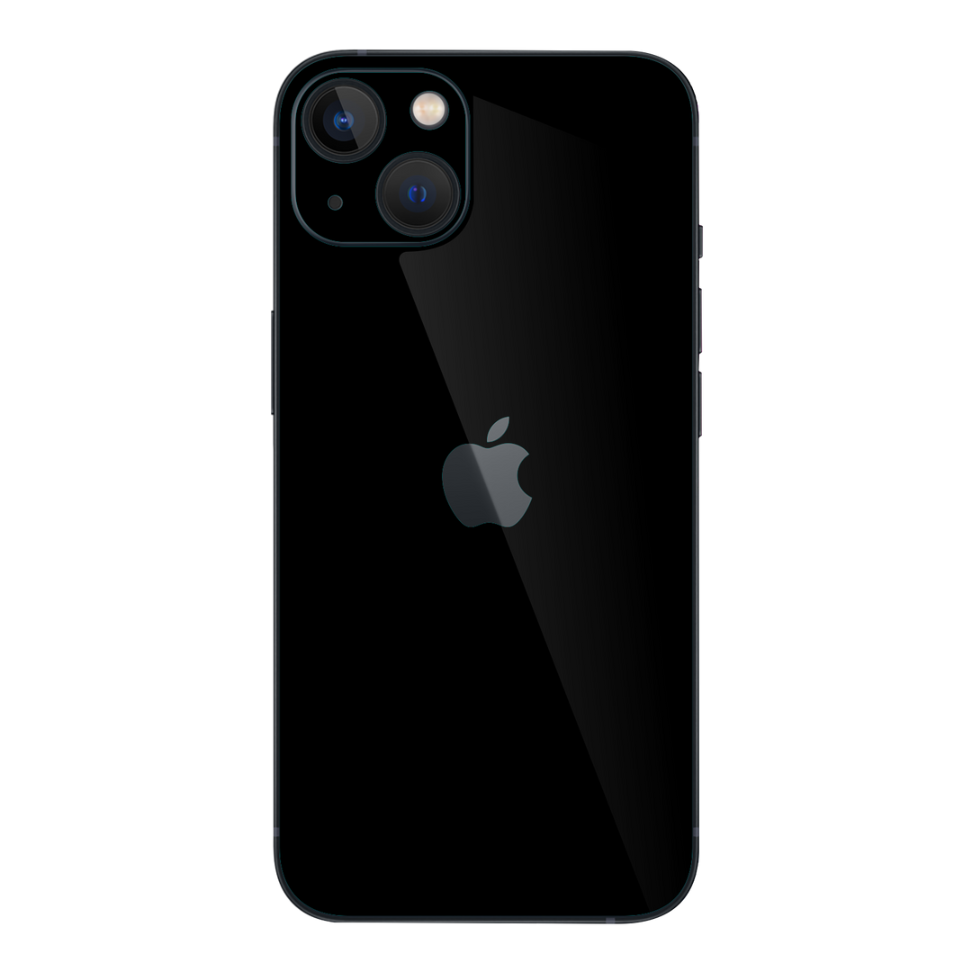 iPhone 13 High Gloss JET BLACK Skin - Premium Protective Skin Wrap Sticker Decal Cover by QSKINZ | Qskinz.com