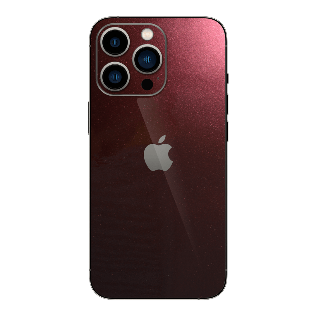 iPhone 14 PRO GLOSSY BLACK ROSE Metallic Skin - Premium Protective Skin Wrap Sticker Decal Cover by QSKINZ | Qskinz.com