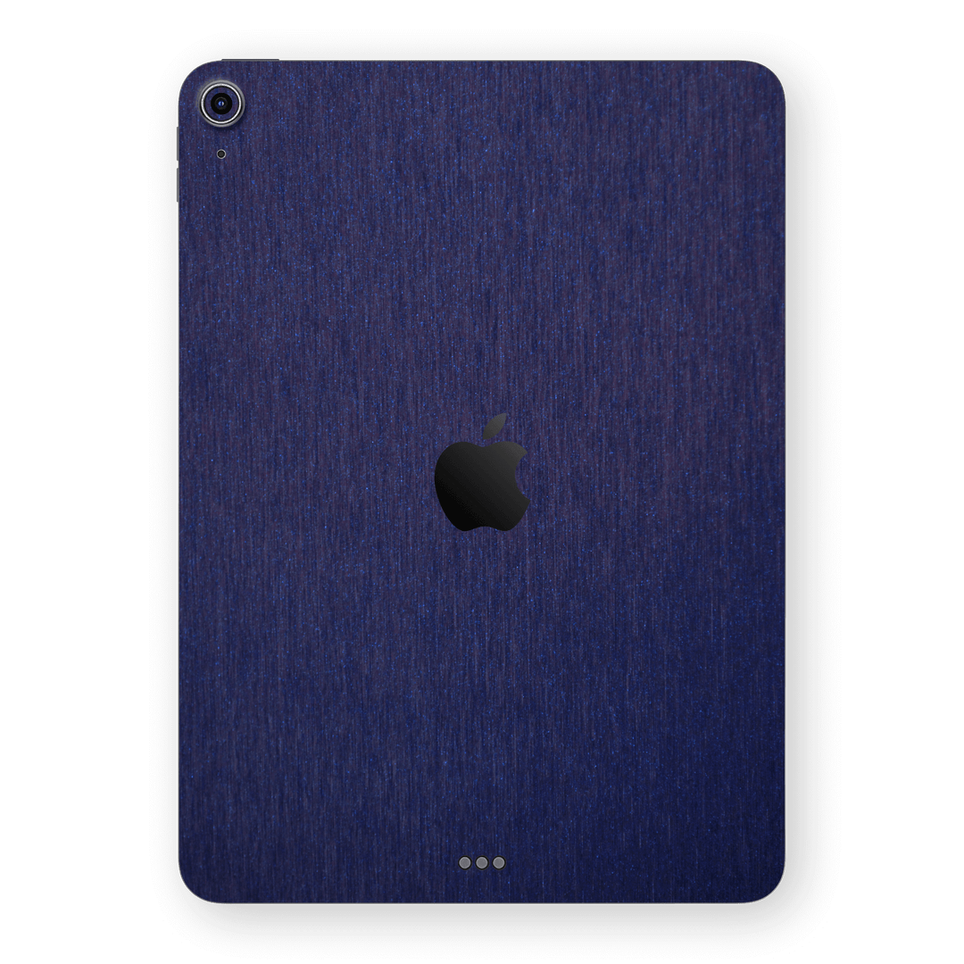 iPad AIR 4 (2020) 3M Brushed Blue Metallic Skin Wrap Sticker Decal Cover Protector by EasySkinz