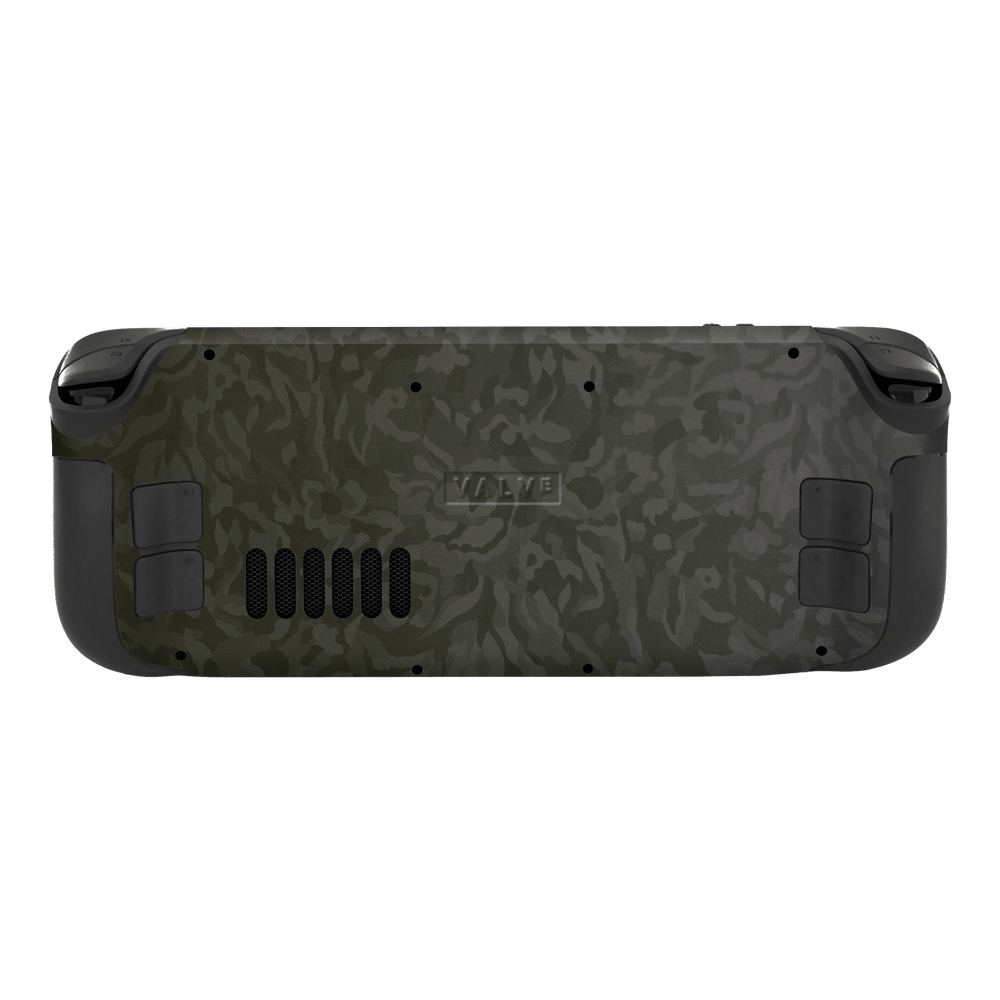 Steam Deck Luxuria Green 3D Textured Camo Camouflage Skin Wrap Decal Cover Protector by EasySkinz | EasySkinz.com