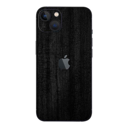 iPhone 13 MINI LUXURIA BLACK CHARCOAL Textured Skin - Premium Protective Skin Wrap Sticker Decal Cover by QSKINZ | Qskinz.com