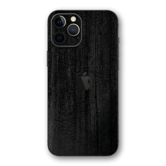 iPhone 12 Pro MAX LUXURIA Black CHARCOAL Skin - Premium Protective Skin Wrap Sticker Decal Cover by QSKINZ | Qskinz.com