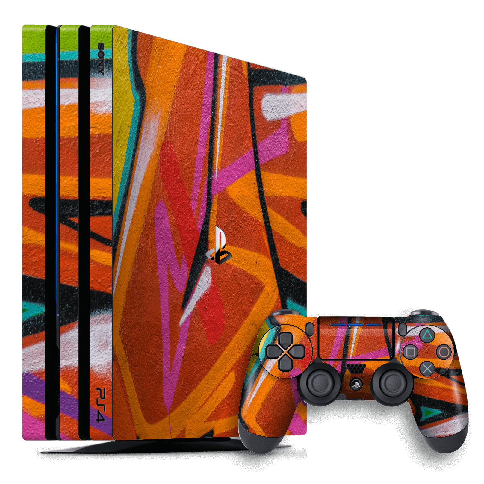 Playstation 4 PRO SIGNATURE GRAFFITI Skin 05