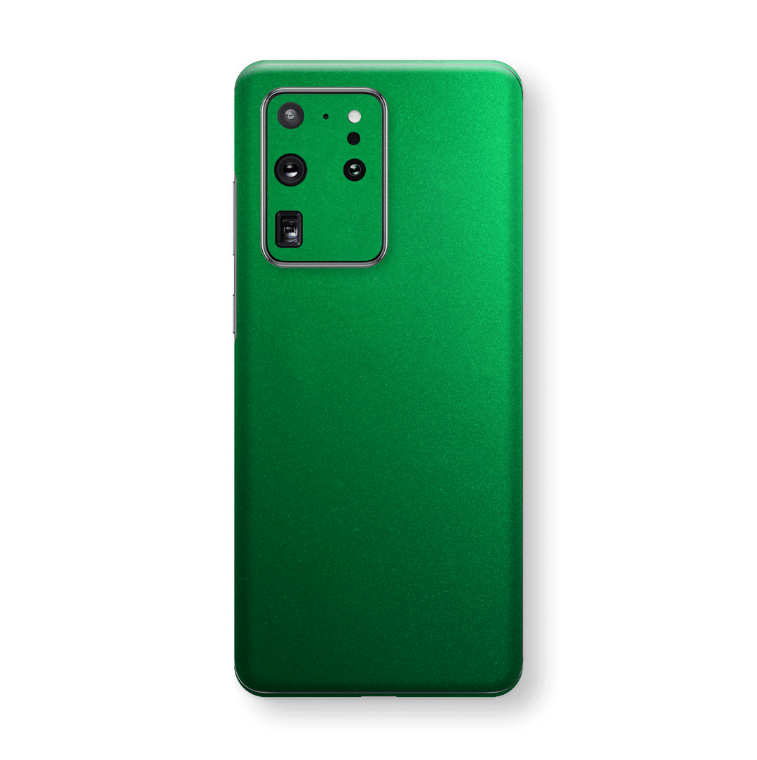 Samsung Galaxy S20 ULTRA Viper Green Tuning Metallic Skin Wrap Sticker Decal Cover Protector by EasySkinz