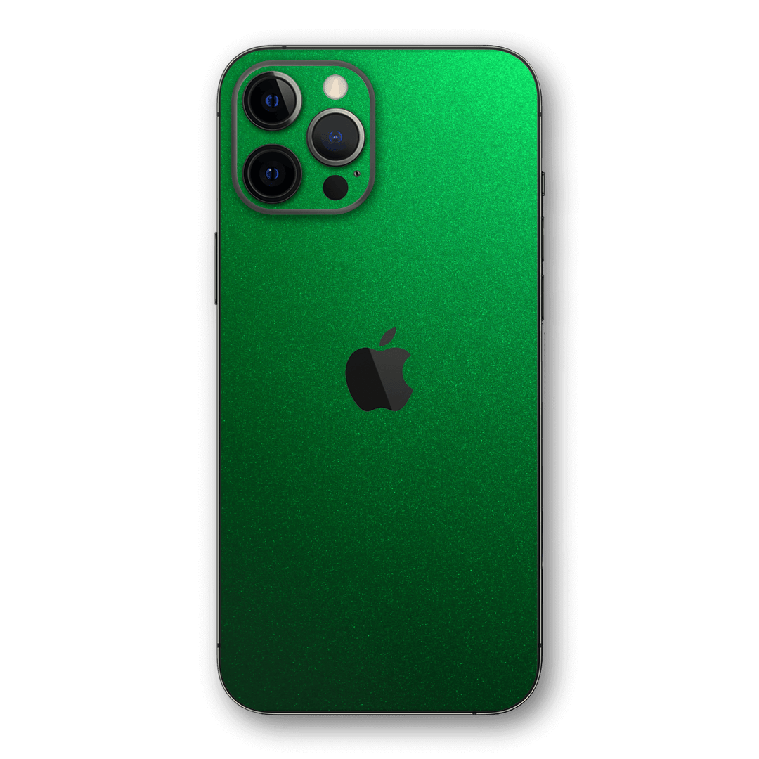 iPhone 12 Pro MAX Glossy VIPER GREEN Tuning Metallic Skin - Premium Protective Skin Wrap Sticker Decal Cover by QSKINZ | Qskinz.com