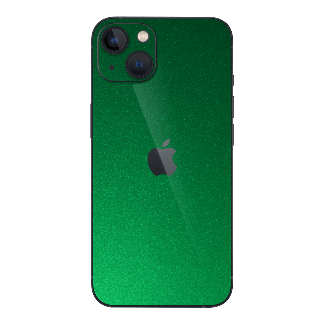 iPhone 13 MINI GLOSSY VIPER GREEN TUNING Metallic Skin - Premium Protective Skin Wrap Sticker Decal Cover by QSKINZ | Qskinz.com