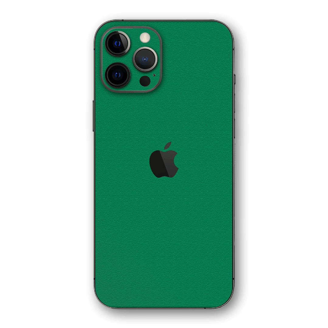 iPhone 12 Pro MAX LUXURIA VERONESE Green Textured Skin - Premium Protective Skin Wrap Sticker Decal Cover by QSKINZ | Qskinz.com