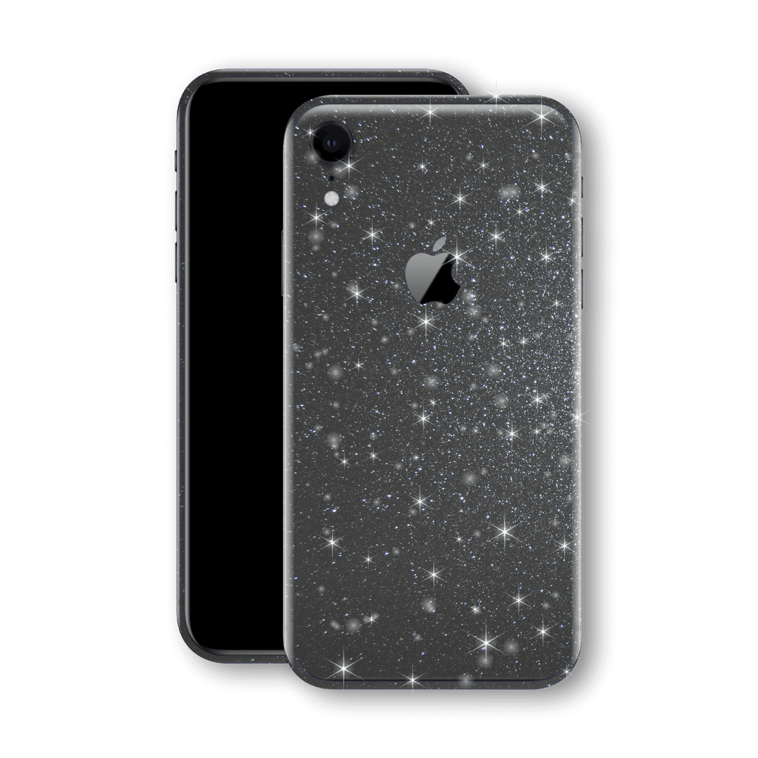 iPhone XR Diamond METEORITE Shimmering, Sparkling, Glitter Skin, Wrap, Decal, Protector, Cover by EasySkinz | EasySkinz.com