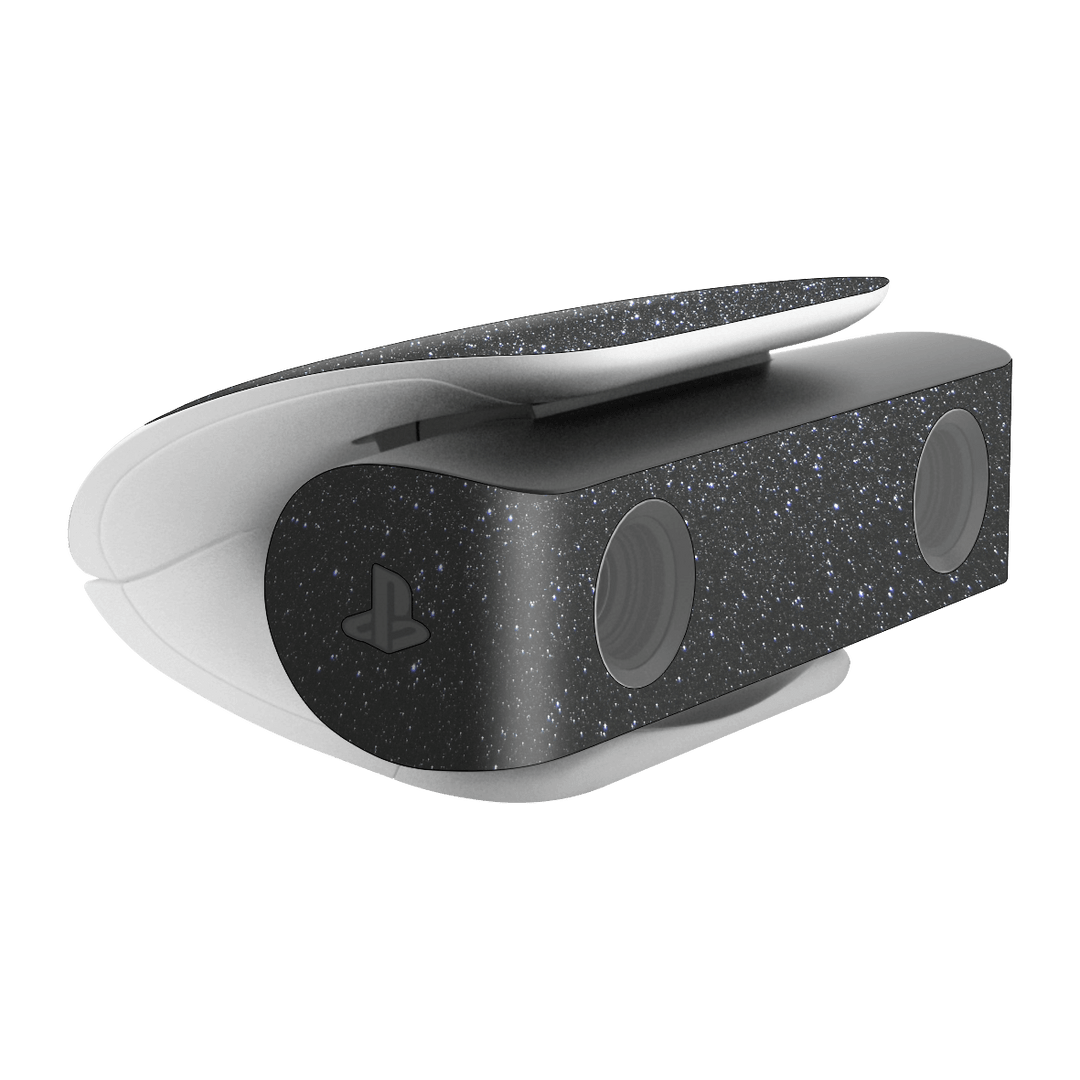 PS5 Playstation 5 HD Camera Skin - Diamond Meteorite Grey Shimmering Sparkling Glitter Skin Wrap Decal Cover Protector by EasySkinz | EasySkinz.com