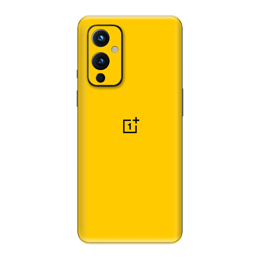 OnePlus 9 Gloss Glossy Golden Yellow Skin Wrap Sticker Decal Cover Protector by EasySkinz