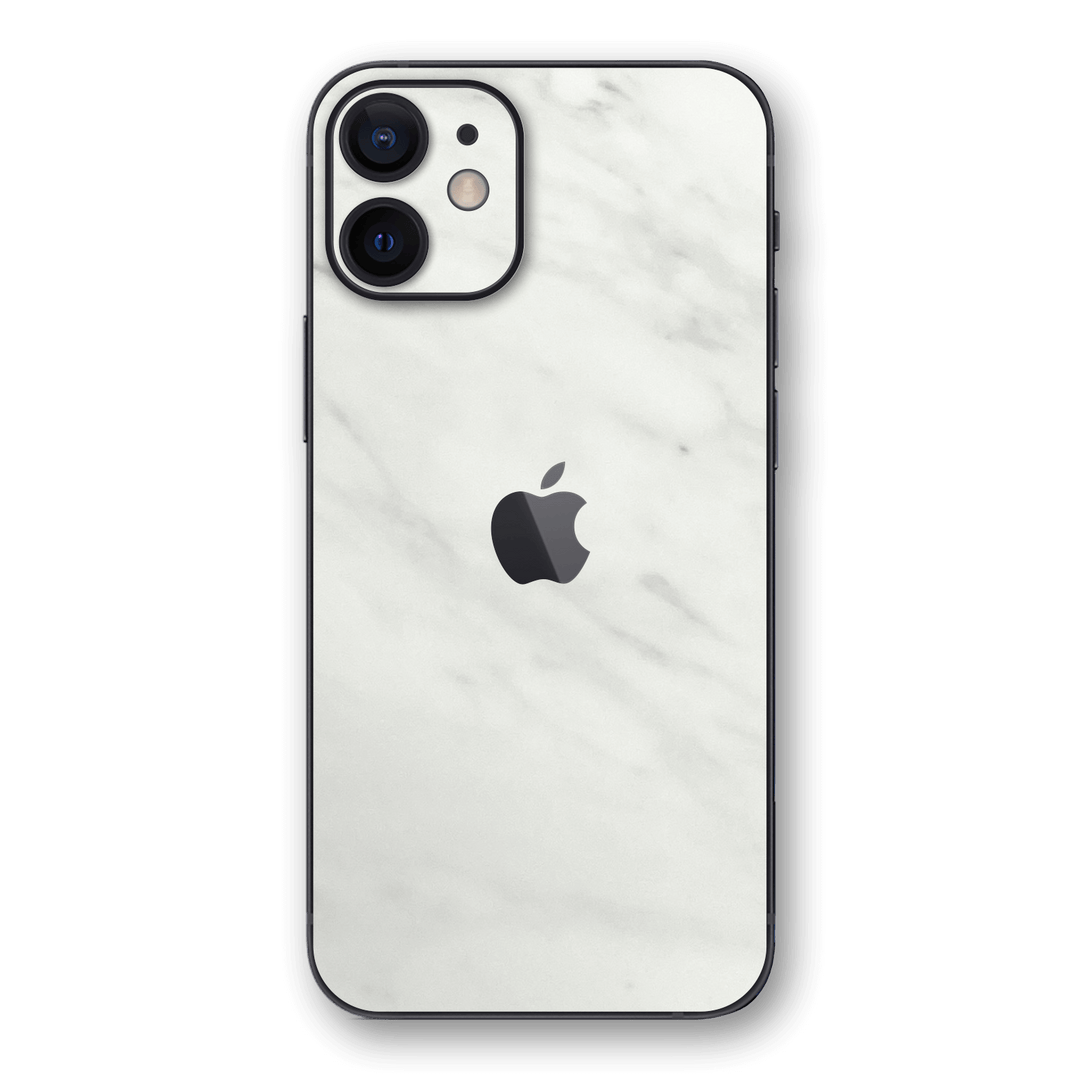 iPhone 12 LUXURIA White MARBLE Skin - Premium Protective Skin Wrap Sticker Decal Cover by QSKINZ | Qskinz.com