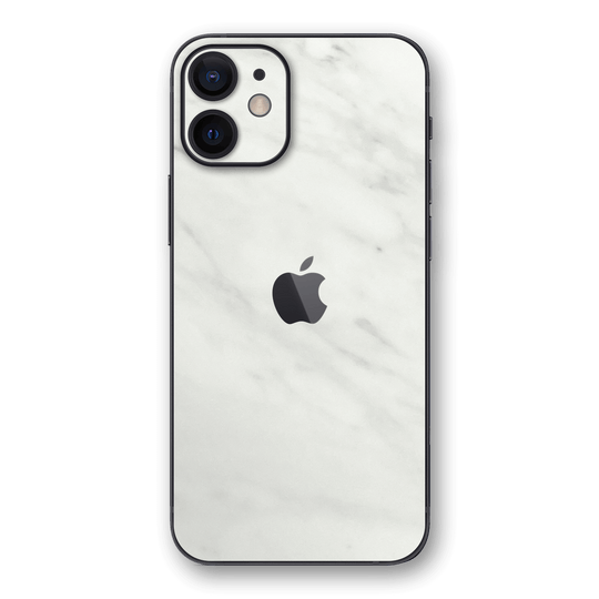 iPhone 12 LUXURIA White MARBLE Skin - Premium Protective Skin Wrap Sticker Decal Cover by QSKINZ | Qskinz.com