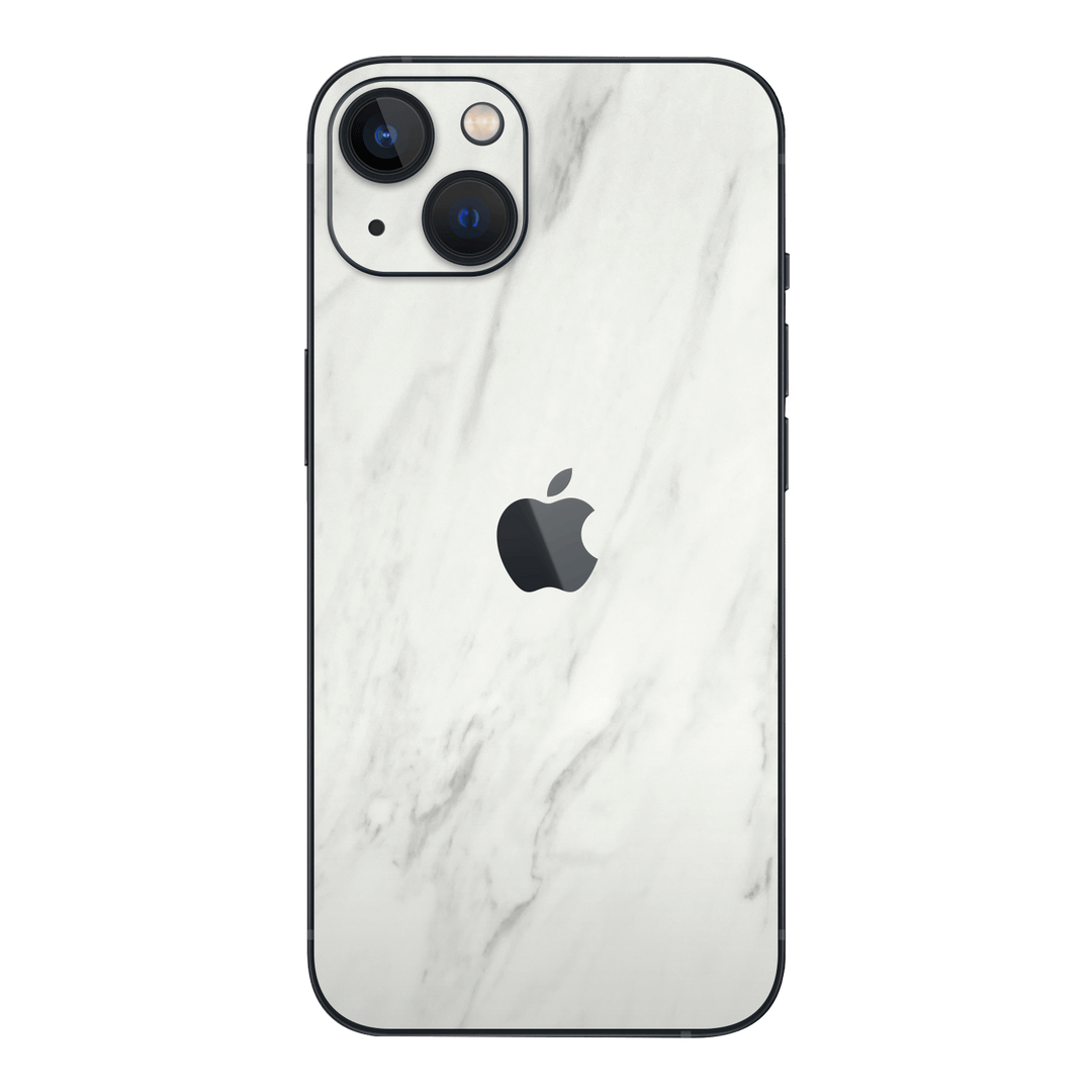 iPhone 14 LUXURIA White MARBLE Skin - Premium Protective Skin Wrap Sticker Decal Cover by QSKINZ | Qskinz.com