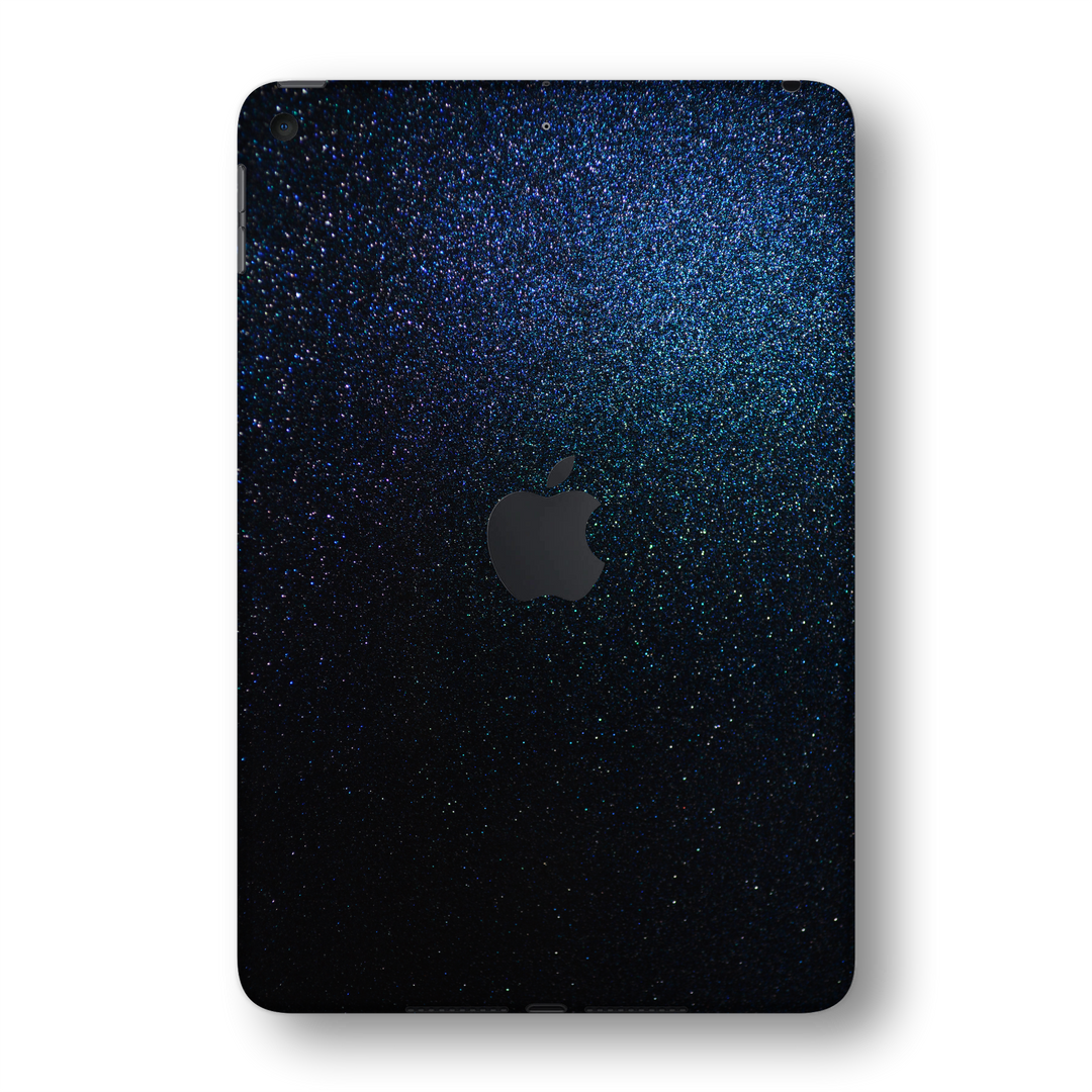 iPad MINI 5 (5th Generation 2019) GLOSSY MIDNIGHT BLUE Metallic Skin Wrap Sticker Decal Cover Protector by EasySkinz