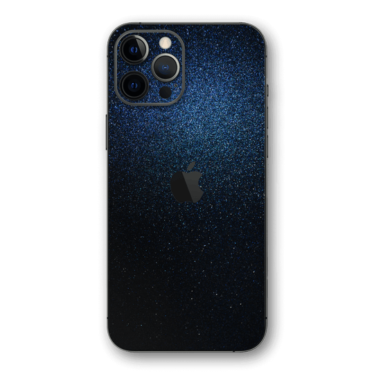 iPhone 12 Pro MAX GLOSSY MIDNIGHT BLUE Metallic Skin - Premium Protective Skin Wrap Sticker Decal Cover by QSKINZ | Qskinz.com