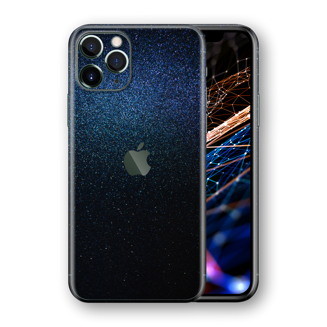 iPhone 11 Pro MAX Midnight Blue Metallic Skin, Wrap, Decal, Protector, Cover by EasySkinz | EasySkinz.com  Edit alt text