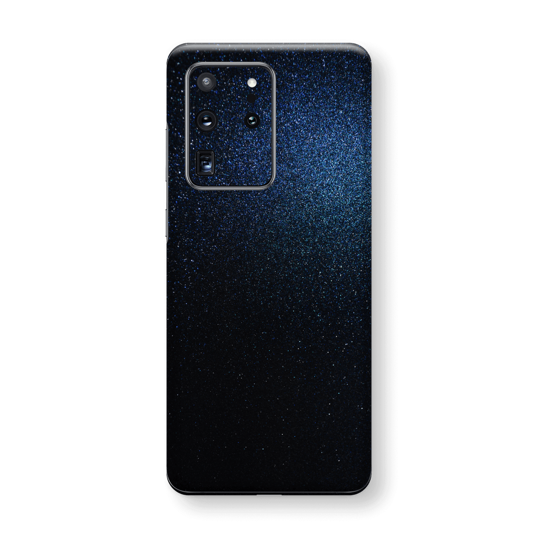 Samsung Galaxy S20 ULTRA Glossy Midnight Blue Metallic Skin Wrap Sticker Decal Cover Protector by EasySkinz