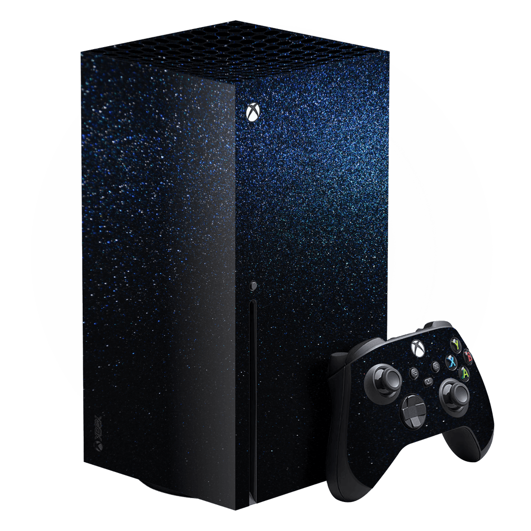 XBOX Series X Midnight Blue Metallic Skin, Wrap, Decal, Protector, Cover by EasySkinz | EasySkinz.com