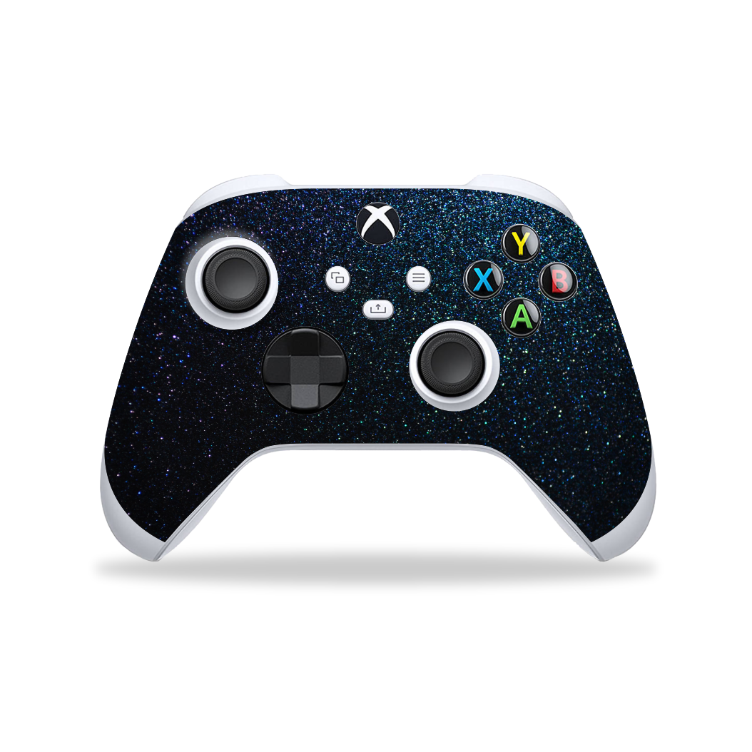 XBOX Series S CONTROLLER Skin - Midnight Blue Metallic Gloss Finish Skin, Wrap, Decal, Protector, Cover by EasySkinz | EasySkinz.com