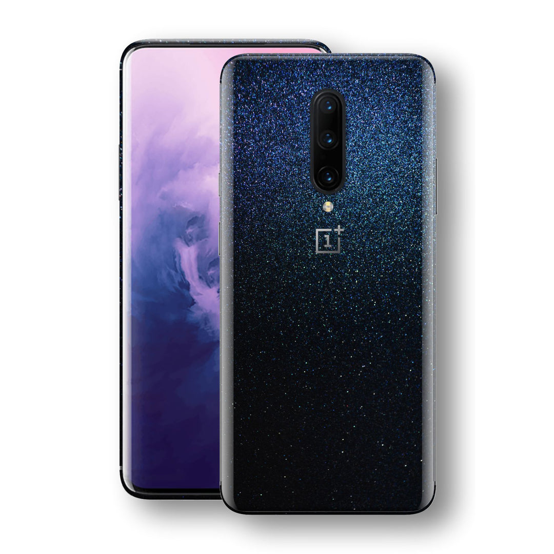 OnePlus 7 PRO Glossy Midnight Blue Metallic Skin, Decal, Wrap, Protector, Cover by EasySkinz | EasySkinz.com