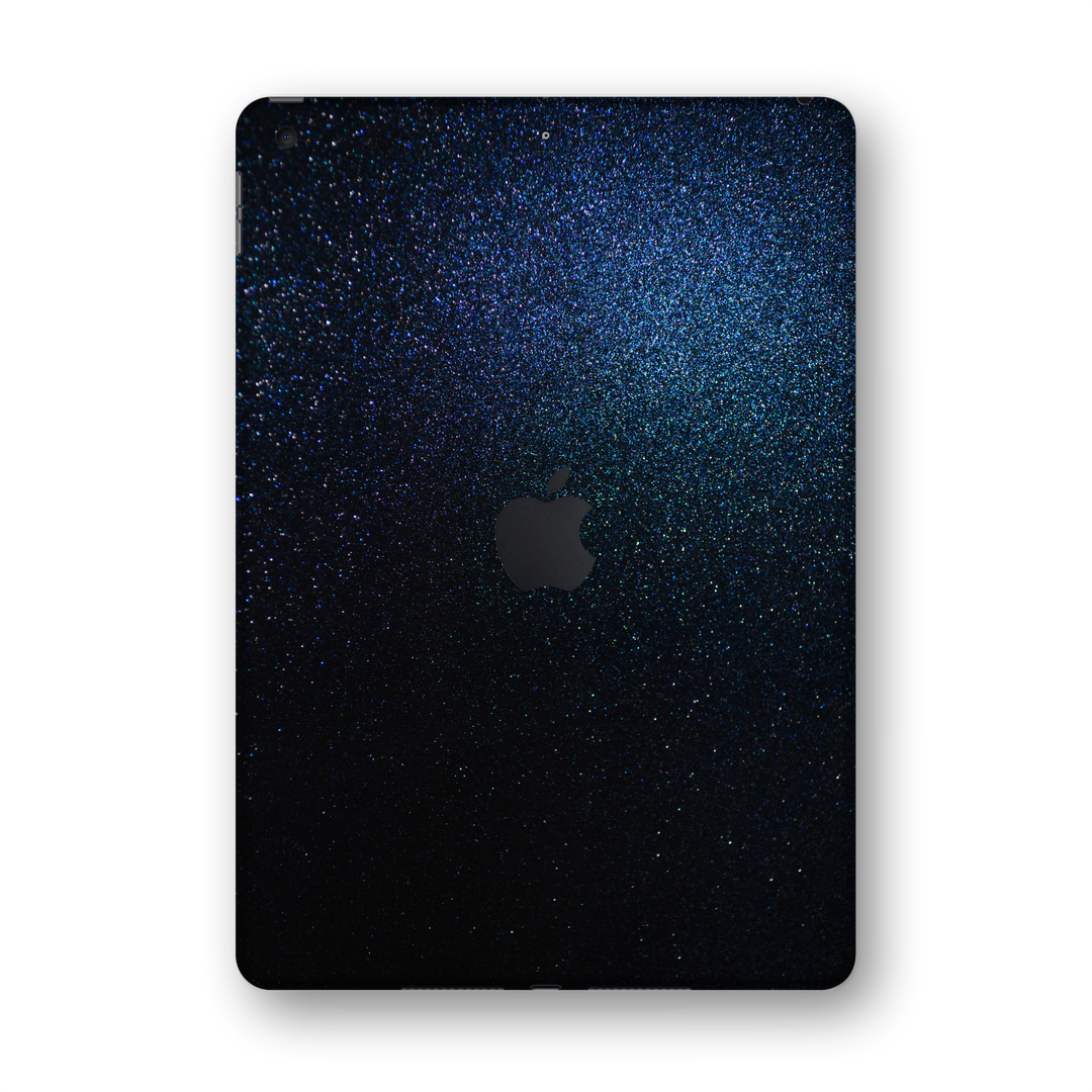 iPad 10.2" (7th Gen, 2019) GLOSSY MIDNIGHT BLUE Metallic Skin Wrap Sticker Decal Cover Protector by EasySkinz